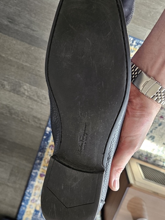 Salvatore Ferragamo Black Leather Bit Loafers main image 5